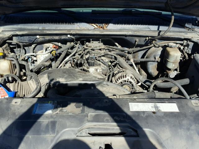 1GCEK19T71E132549 - 2001 CHEVROLET SILVERADO BLUE photo 7