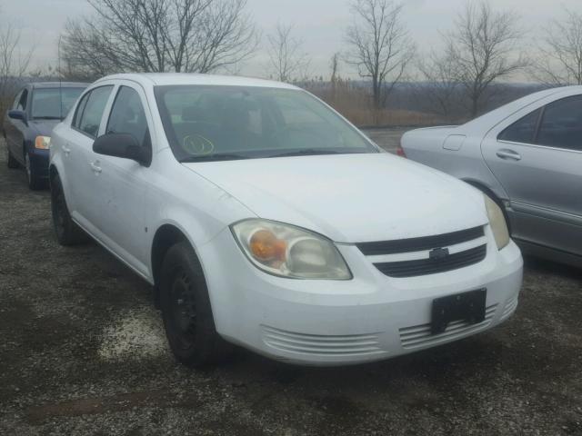 1G1AK55F477282307 - 2007 CHEVROLET COBALT LS WHITE photo 1