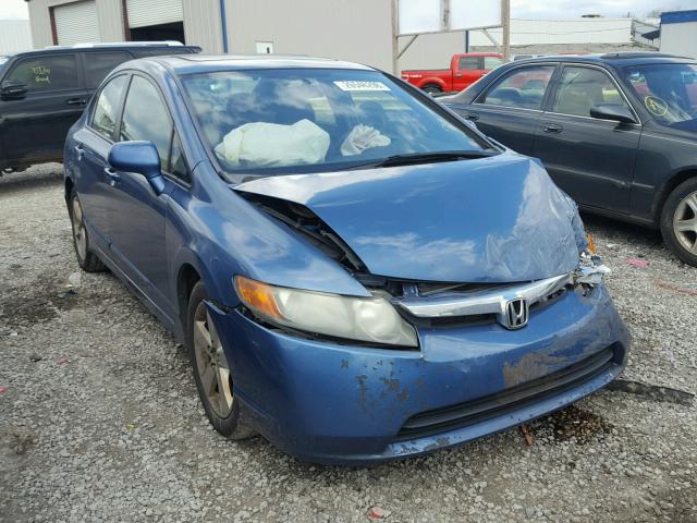 1HGFA16847L124695 - 2007 HONDA CIVIC EX ლურჯი ფოტო 1