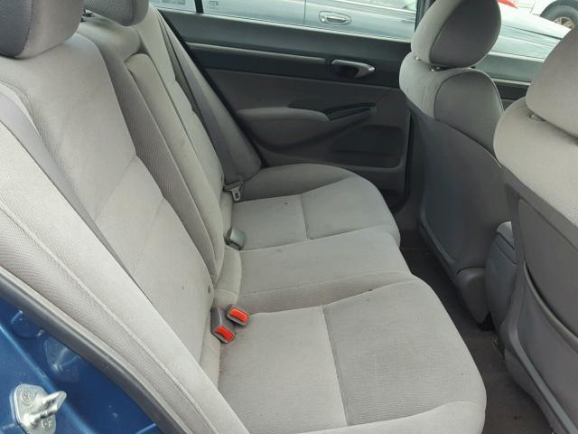 1HGFA16847L124695 - 2007 HONDA CIVIC EX ლურჯი ფოტო 6