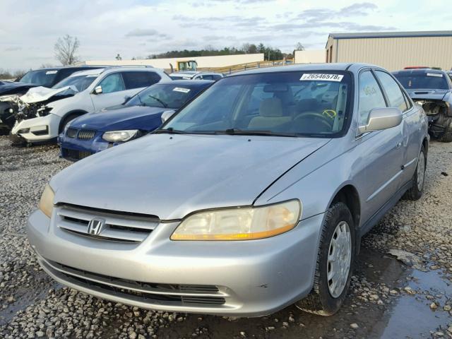 1HGCG56491A073459 - 2001 HONDA ACCORD LX SILVER photo 2