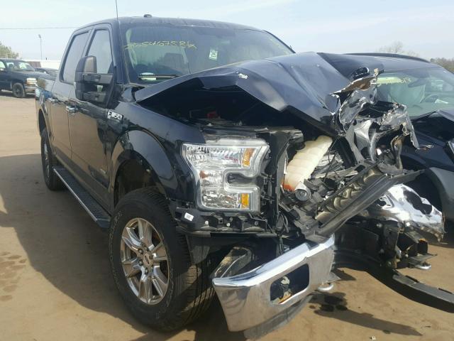 1FTEW1EG8GKE51417 - 2016 FORD F150 SUPER BLACK photo 1