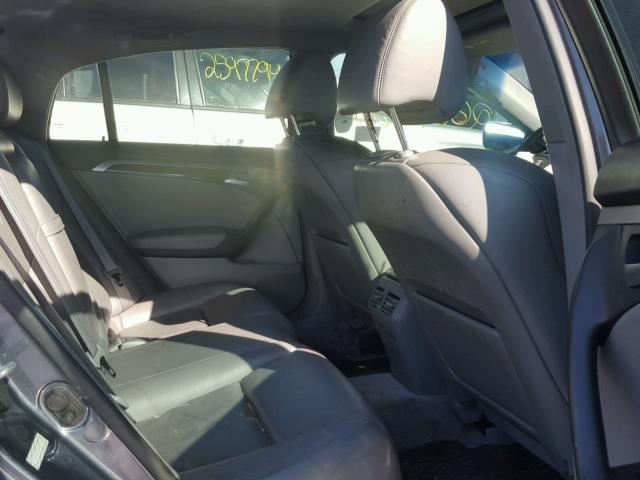 19UUA66216A074185 - 2006 ACURA 3.2TL GRAY photo 6