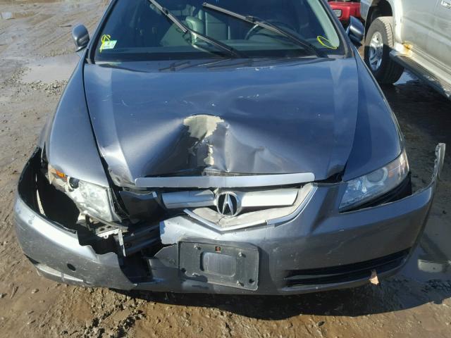 19UUA66216A074185 - 2006 ACURA 3.2TL GRAY photo 7