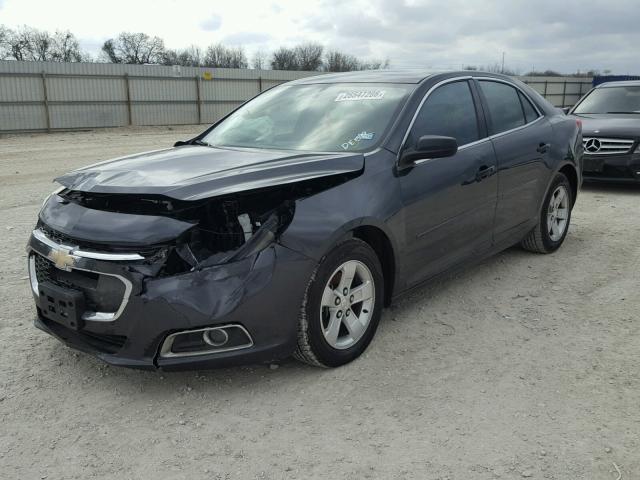 1G11B5SL9EF225369 - 2014 CHEVROLET MALIBU LS CHARCOAL photo 2