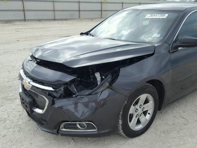 1G11B5SL9EF225369 - 2014 CHEVROLET MALIBU LS CHARCOAL photo 9