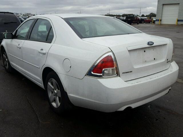 3FAHP07197R111000 - 2007 FORD FUSION WHITE photo 3