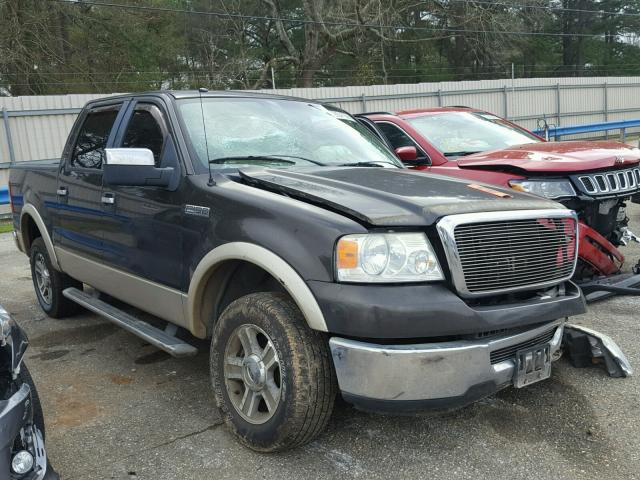 1FTPW12V17FA50425 - 2007 FORD F150 SUPER BLACK photo 1