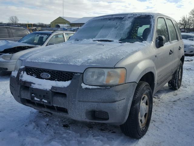 1FMYU01162KB53077 - 2002 FORD ESCAPE XLS SILVER photo 2