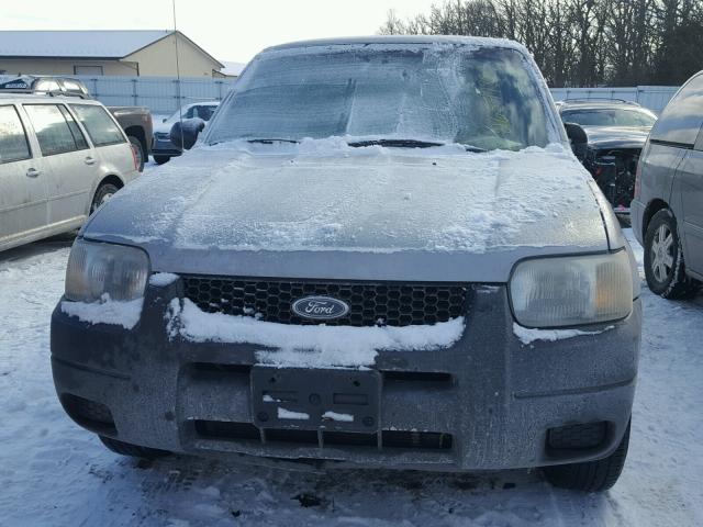 1FMYU01162KB53077 - 2002 FORD ESCAPE XLS SILVER photo 9