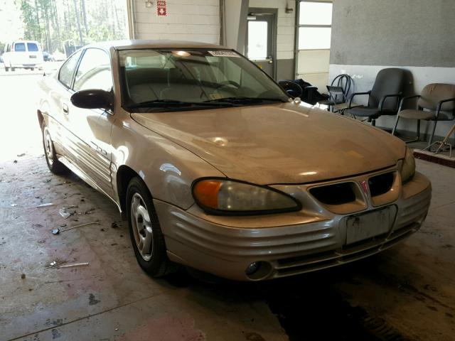 1G2NE12F42C179132 - 2002 PONTIAC GRAND AM S ოქროსფერი ფოტო 1