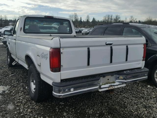 1FTEF14H4TLB73808 - 1996 FORD F150 WHITE photo 3