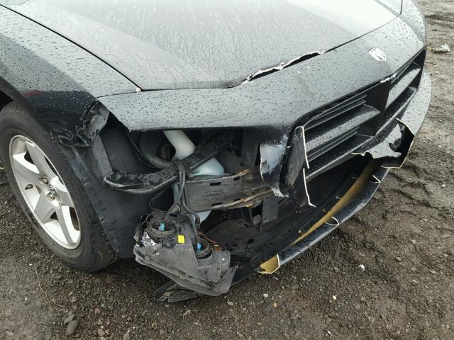 2B3KA43D29H517693 - 2009 DODGE CHARGER BLACK photo 9