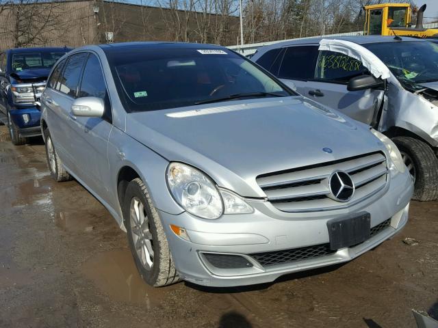 4JGCB65E76A001014 - 2006 MERCEDES-BENZ R 350 GRAY photo 1