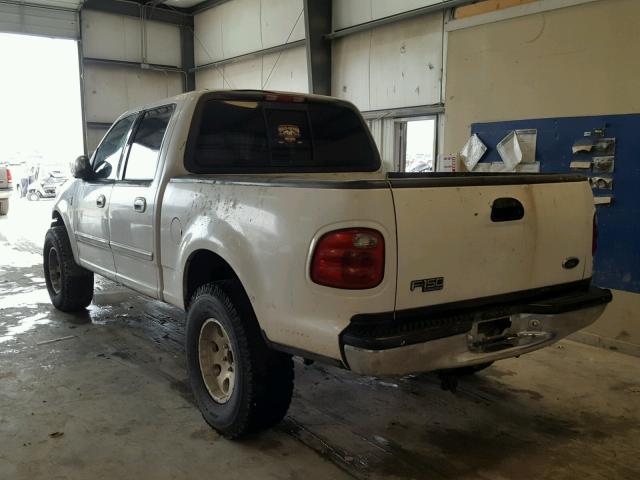 1FTRW07W81KD53592 - 2001 FORD F150 SUPER WHITE photo 3