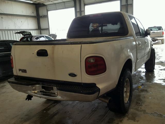 1FTRW07W81KD53592 - 2001 FORD F150 SUPER WHITE photo 4