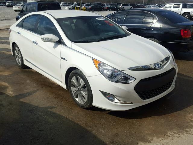 KMHEC4A47DA096758 - 2013 HYUNDAI SONATA HYB WHITE photo 1