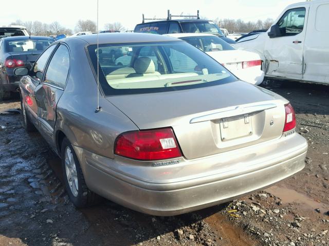 1MEFM55S52G655852 - 2002 MERCURY SABLE LS P TAN photo 3