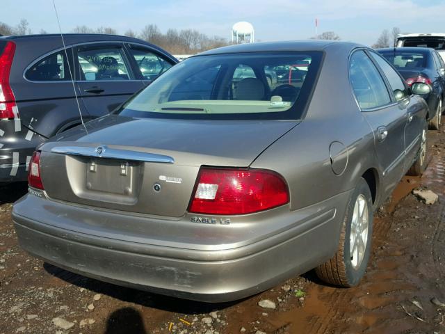 1MEFM55S52G655852 - 2002 MERCURY SABLE LS P TAN photo 4