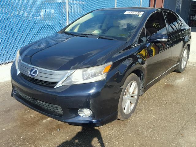 JTHBB1BA3A2014638 - 2010 LEXUS HS 250H BLUE photo 2