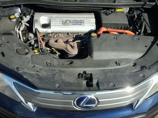 JTHBB1BA3A2014638 - 2010 LEXUS HS 250H BLUE photo 7