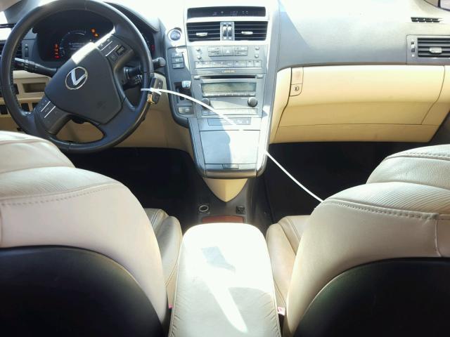 JTHBB1BA3A2014638 - 2010 LEXUS HS 250H BLUE photo 9