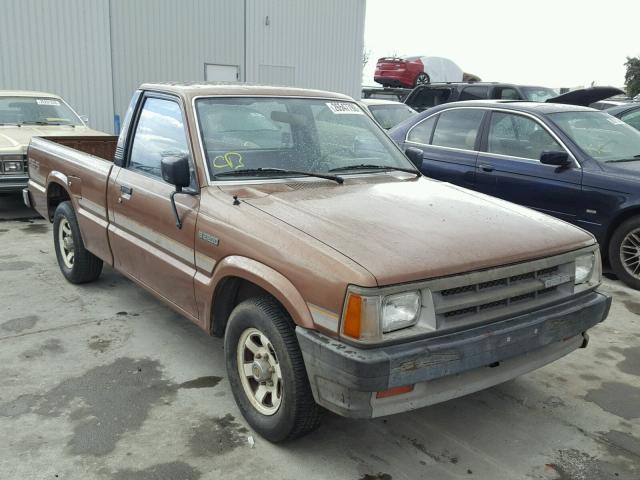 JM2UF1135H0114162 - 1987 MAZDA B2200 SHOR BROWN photo 1