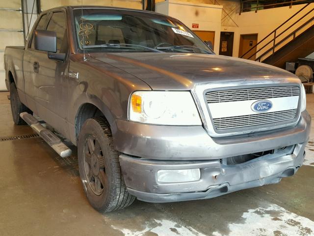 1FTRX12W64NA60447 - 2004 FORD F150 GRAY photo 1