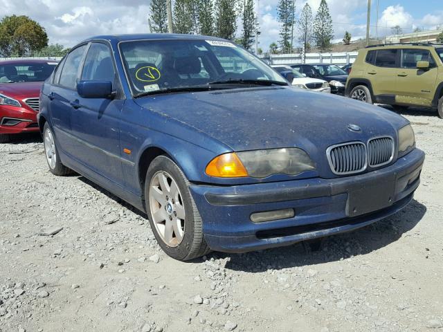 WBAAV33471FU89739 - 2001 BMW 325 I BLUE photo 1