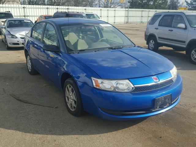 1G8AJ52F63Z131752 - 2003 SATURN ION LEVEL BLUE photo 1