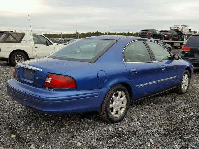 1MEFM55S93A627525 - 2003 MERCURY SABLE LS P BLUE photo 4