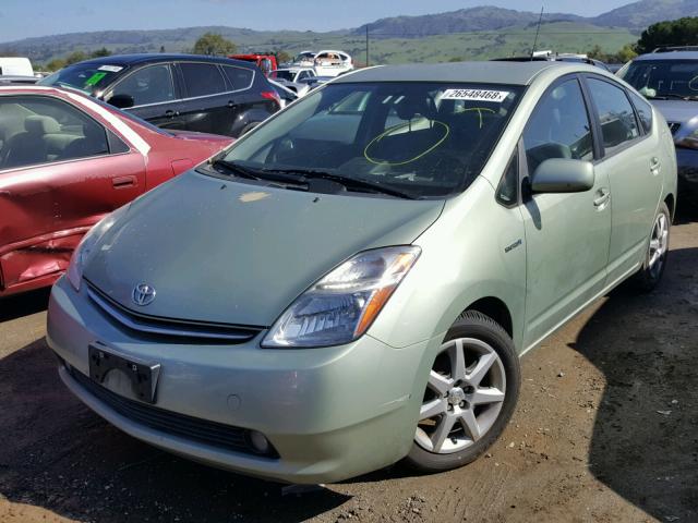 JTDKB20U183435816 - 2008 TOYOTA PRIUS GREEN photo 2