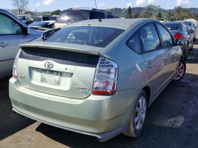 JTDKB20U183435816 - 2008 TOYOTA PRIUS GREEN photo 4