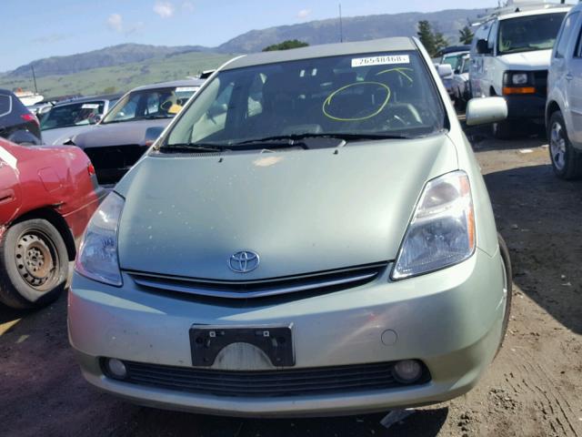 JTDKB20U183435816 - 2008 TOYOTA PRIUS GREEN photo 9