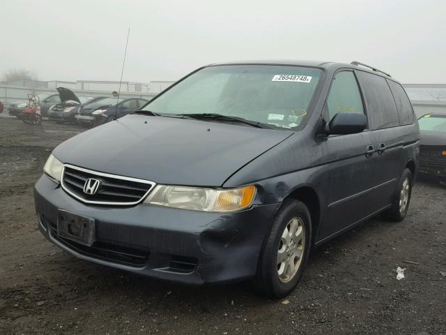 5FNRL186X4B072571 - 2004 HONDA ODYSSEY EX GRAY photo 2