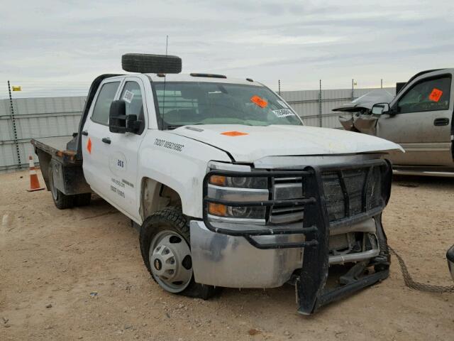 1GB4KYC8XFF116697 - 2015 CHEVROLET SILVERADO WHITE photo 1