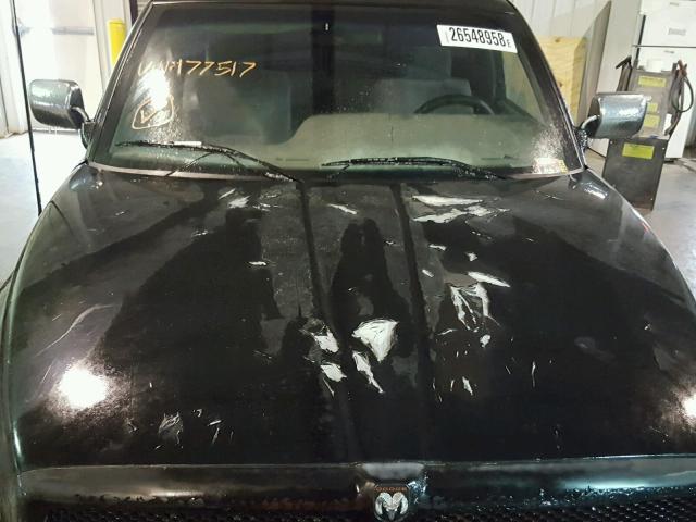 1B7HC16Y4TJ177517 - 1996 DODGE RAM 1500 BLACK photo 9