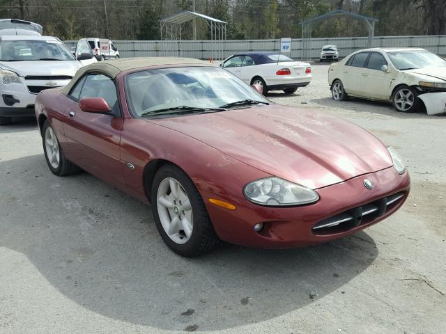 SAJGX2741VC011191 - 1997 JAGUAR XK8 RED photo 1