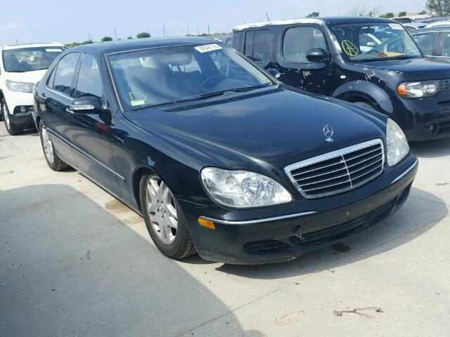 WDBNG75JX3A365357 - 2003 MERCEDES-BENZ S 500 BLACK photo 1