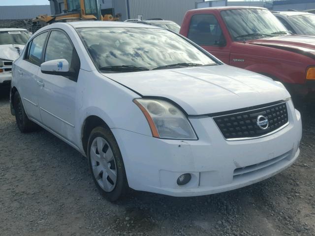 3N1AB61EX8L617550 - 2008 NISSAN SENTRA 2.0 WHITE photo 1