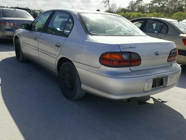 1G1ND52J43M532788 - 2003 CHEVROLET MALIBU SILVER photo 3