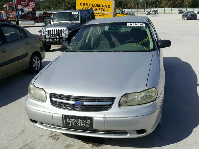 1G1ND52J43M532788 - 2003 CHEVROLET MALIBU SILVER photo 9