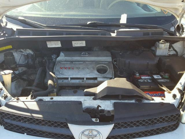 5TDZA23C14S107129 - 2004 TOYOTA SIENNA CE WHITE photo 7