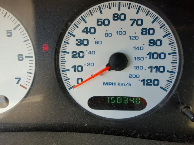 2B3HD46R34H628691 - 2004 DODGE INTREPID S CHARCOAL photo 8