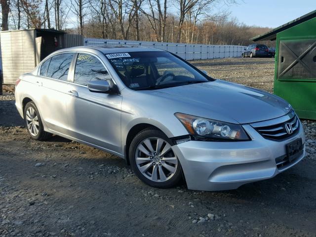 1HGCP2F84BA039304 - 2011 HONDA ACCORD EXL SILVER photo 1