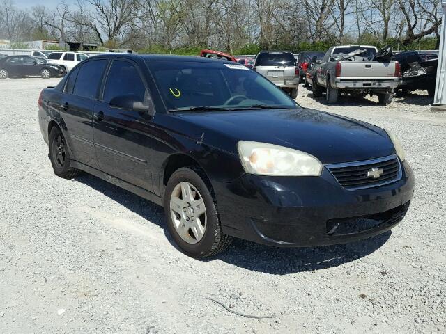 1G1ZT53846F291694 - 2006 CHEVROLET MALIBU LT BLACK photo 1