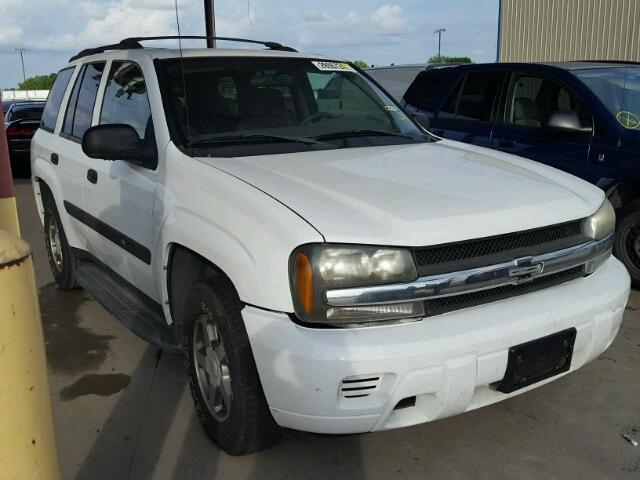 1GNDS13SX42423765 - 2004 CHEVROLET TRAILBLAZE WHITE photo 1