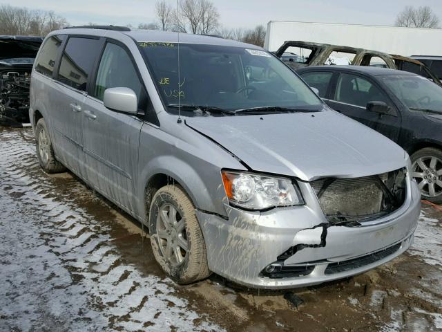 2C4RC1BG0CR423198 - 2012 CHRYSLER TOWN & COU SILVER photo 1