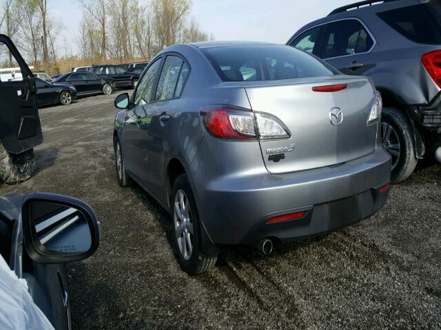 JM1BL1SF0A1209757 - 2010 MAZDA 3 I GRAY photo 3