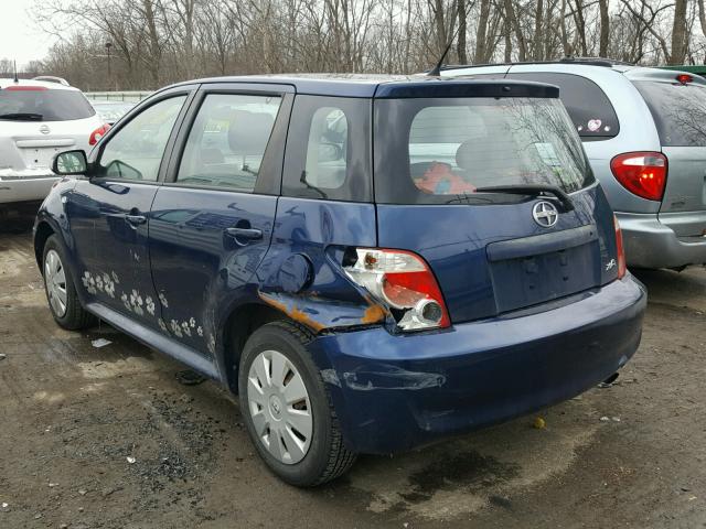 JTKKT624X60171097 - 2006 TOYOTA SCION XA BLUE photo 3